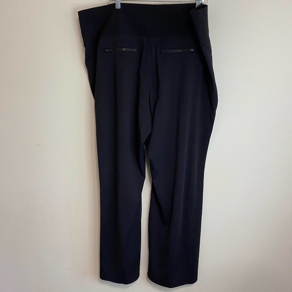 ATHLETA Venice Flare Pant Wide Leg Black Size 2X - Picture 8 of 10